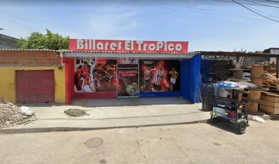 Lugar donde sucedió el crimen.