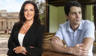 María Fernanda Cabal y Tomás Uribe Moreno.