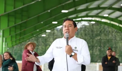 Carlos Amaya Rodríguez, gobernador de Boyacá.