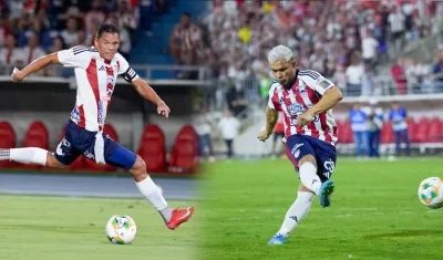 Carlos Bacca y Teófilo Gutiérrez.