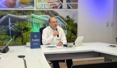 Carlos Saad Llinás, presidente de Findeter.