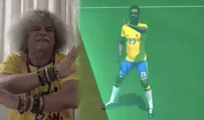 Carlos Valderrama y acción anulada a Dávinson Sánchez.