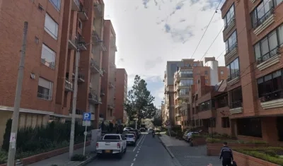 Localidad de Chapinero, en Bogotá, donde fue encontrado el cuerpo de la mujer. 