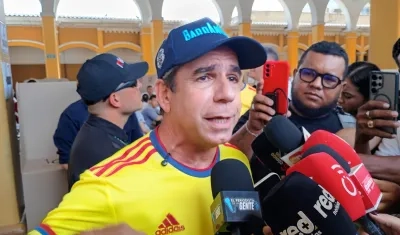 El Alcalde de Barranquilla, Alex Char.