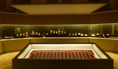 Colección Quimbaya, que fue donada a la corona española en el Siglo XIX.