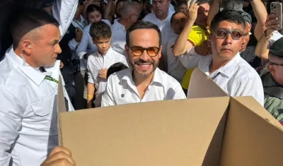 El candidato Abelardo De La Espriella.
