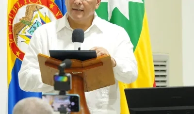 Dumek Turbay, alcalde de Cartagena.