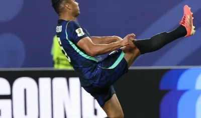 El jugador brasileño Casemiro.