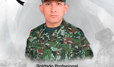 El soldado Wilson Andrés Guevara Bermeo.