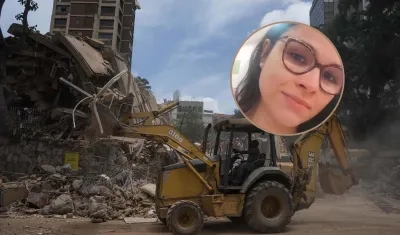 Natalia Fernández Díaz - Granados y una imagen de la tragedia