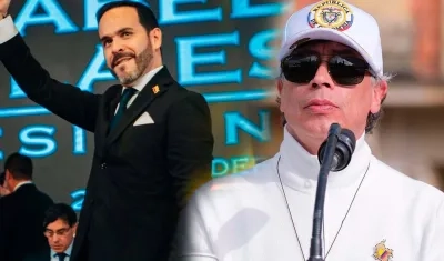 Abelardo De La Espriella y Gustavo Petro.