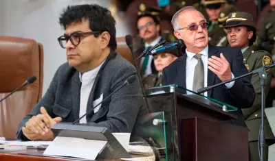 Danilo Rueda e Iván Velásquez