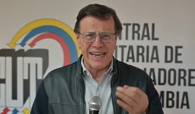 Fabio Arias, presidente de la CUT.