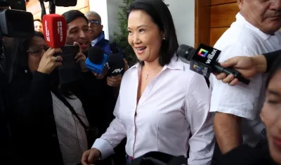 Keiko Fujimori.