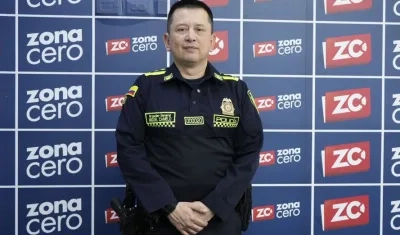 General Miguel Camelo, Comandante de la Policía Metropolitana de Barranquilla. 