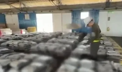 Incautación de droga en Cartagena.