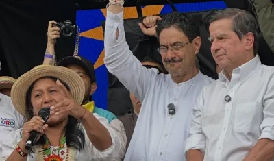 Iván Cepeda y Juan Fernando Cristo.