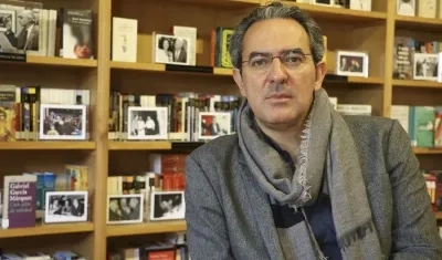 Juan Gabriel Vásquez, escritor. 