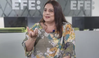 La presidenta de la Corte Constitucional, Paola Meneses