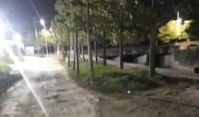Lugar donde se presentó el homicidio. 