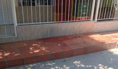 Lugar donde asesinaron al vendedor de aguacates.
