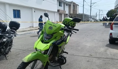 Lugar donde sucedió el crimen en el barrio San Felipe.