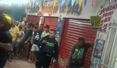 Lugar donde sucedió el crimen.