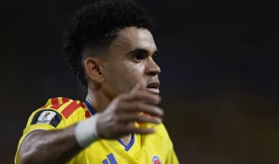 Luis Díaz, futbolista de la Selección Colombia.