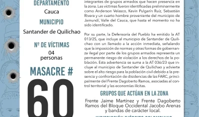 Reporte de Indepaz.