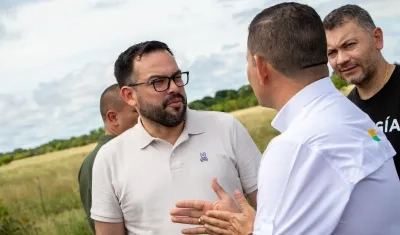 El Ministro de Minas y Energía, Edwin Palma.