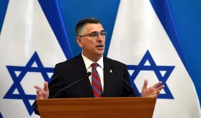 El ministro de Exteriores de Israel, Gideon Saar.