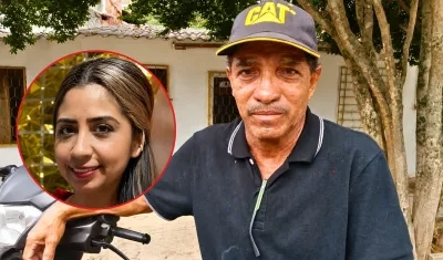 Néstor Julio Medrano Arrieta, papá de Eliana Raquel Medrano.