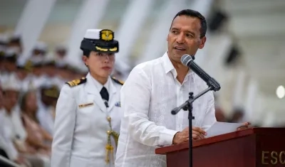 Pedro Sánchez, ministro de Defensa.