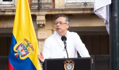 El Presidente de la República, Gustavo Petro.
