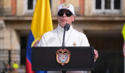 El Presidente Gustavo Petro.