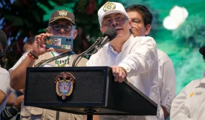 El Presidente de la República, Gustavo Petro.
