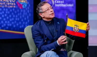 El Presidente Gustavo Petro.