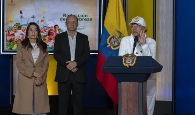 El Presidente Gustavo Petro.