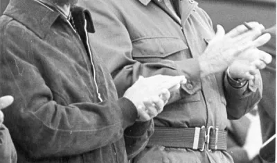 Ramiro Valdés Menéndez y Fidel Castro