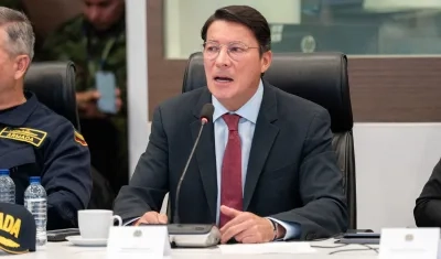 El Registrador Nacional, Hernán Penagos.