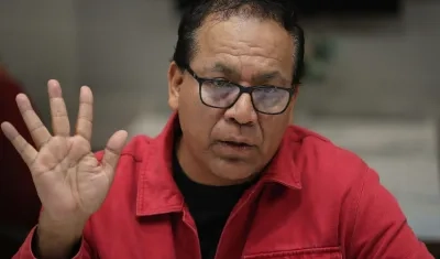 El candidato Roberto Sánchez
