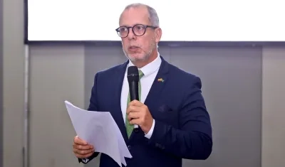 El embajador de Colombia en Brasil, Alfredo Saade.