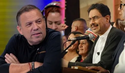 Santiago Botero e Iván Cepeda.