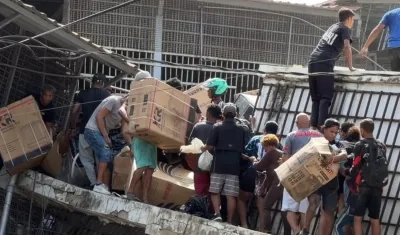 Saqueos en Caracas