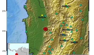 Sismo en Chocó.