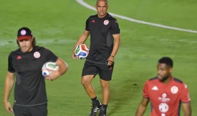 El seleccionador Túnez, Sabri Lamouchi.