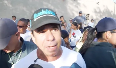 El Alcalde Alex Char.