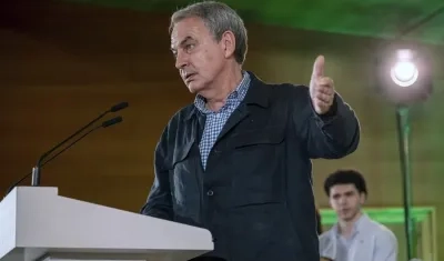 El expresidente del Gobierno español José Luis Rodríguez Zapatero.