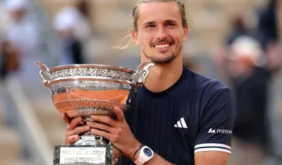 El alemán Alexander Zverev.