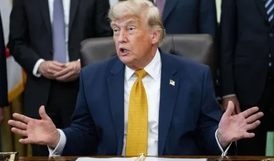 El Presidente de Estados Unidos, Donald Trump.
